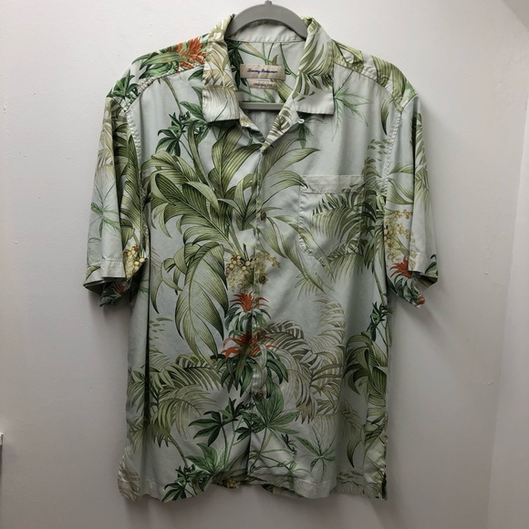 Tommy Bahama Other - Tommy Bahama Original Fit Silk Shirt Size L
